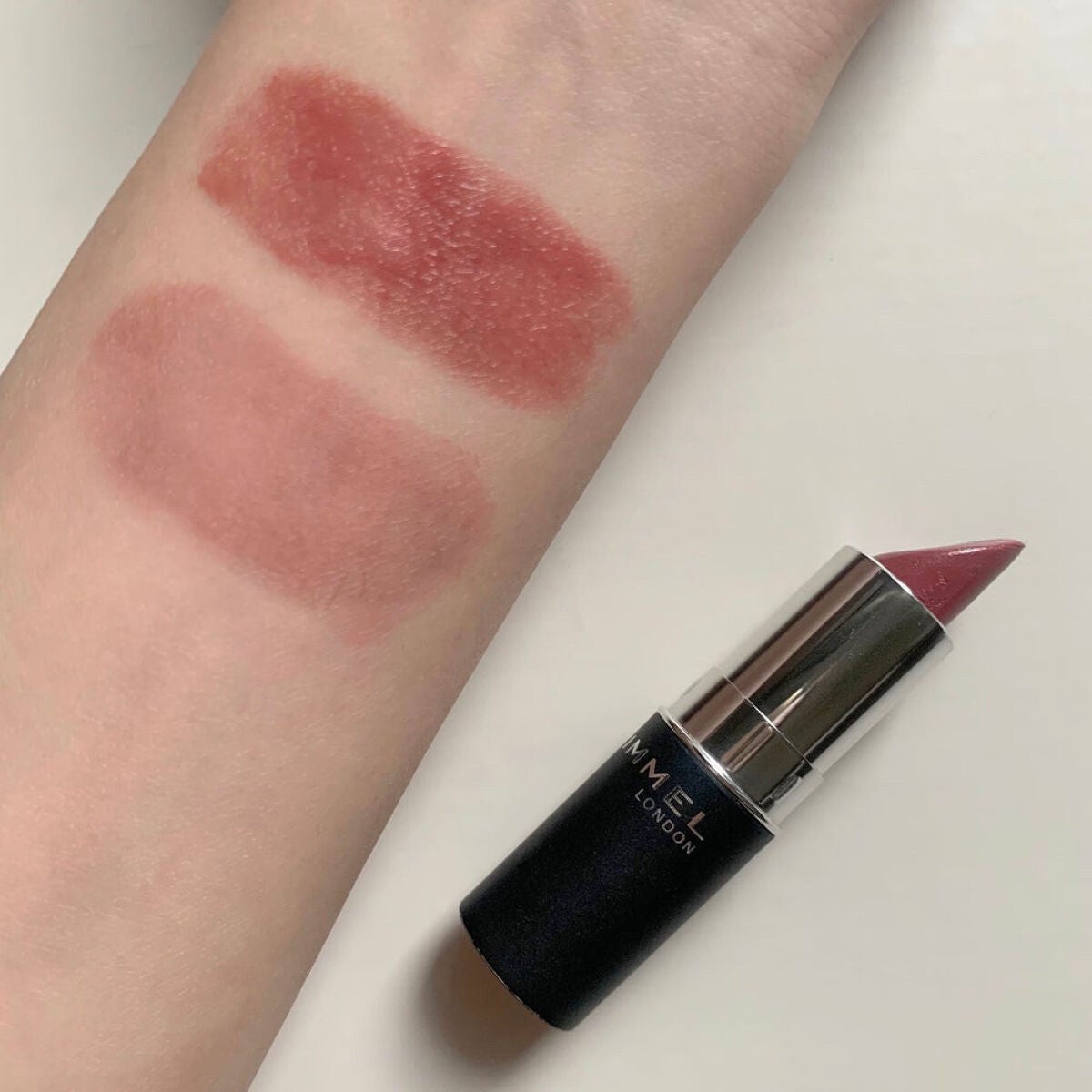 マシュマロルック リップスティック/リンメル ロンドン/口紅を使ったクチコミ(2枚目)