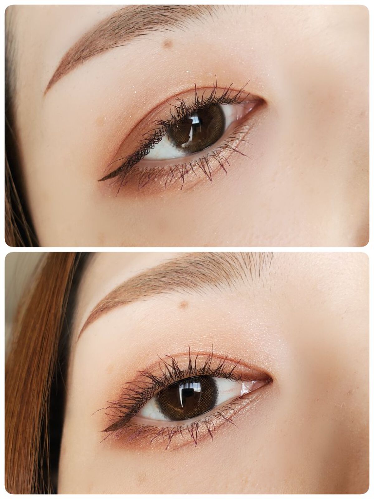 ひとえ・奥ぶたえ用マスカラ/アイプチ®/マスカラを使ったクチコミ（3枚目）