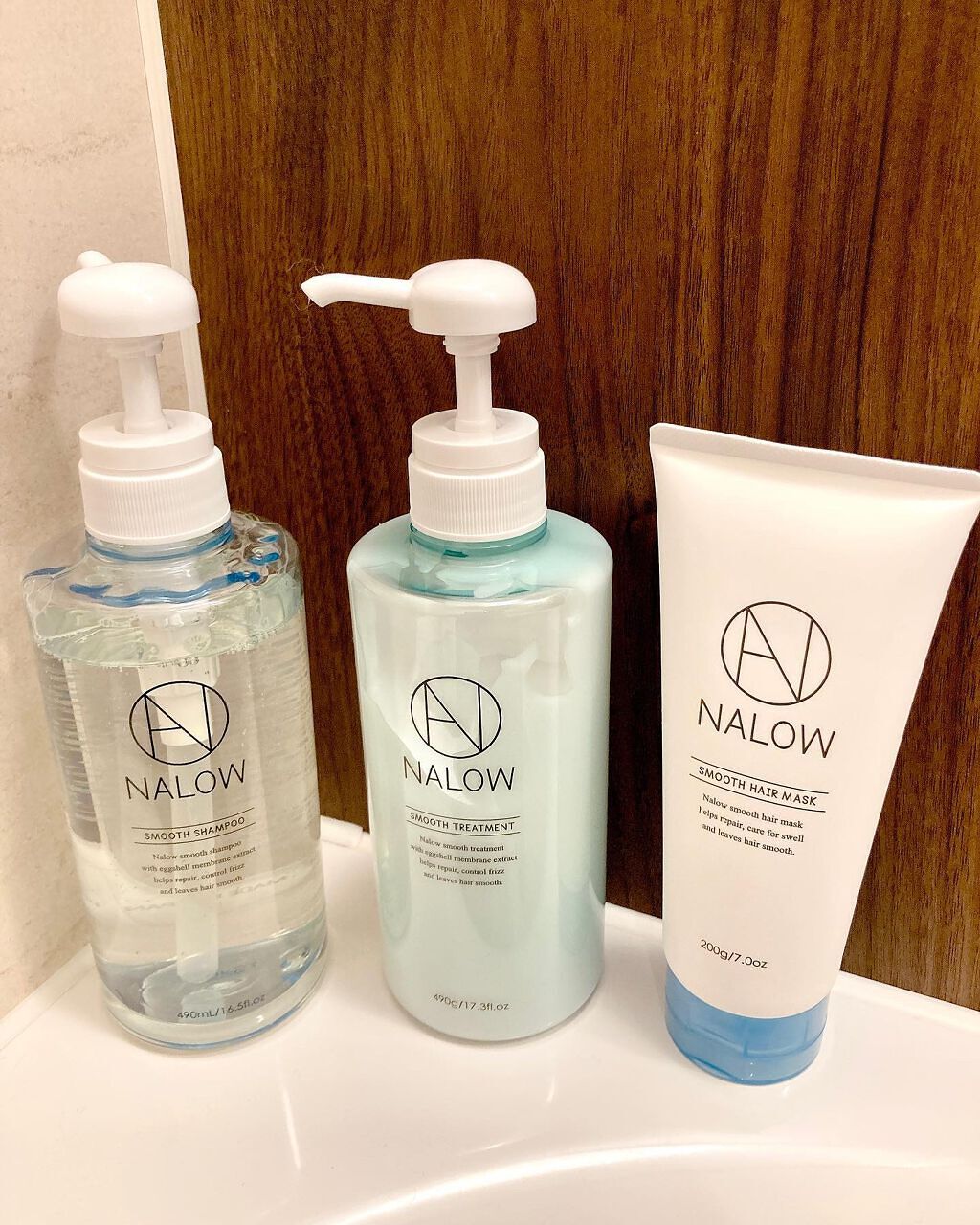 スムースシャンプー/トリートメント/NALOW/市販シャンプーを使ったクチコミ(1枚目)