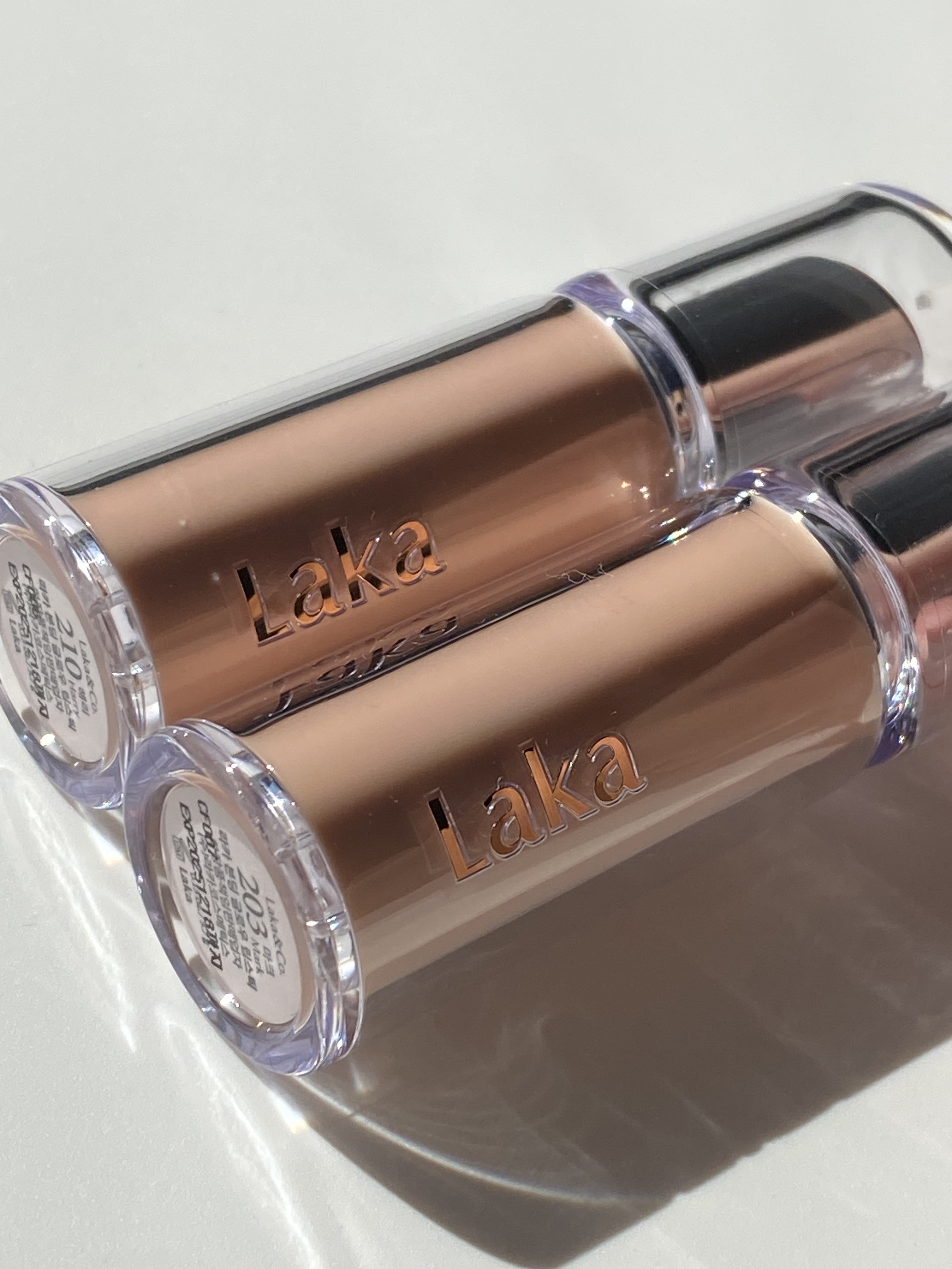 ボンディンググロウリップスティック/Laka/口紅を使ったクチコミ（3枚目）