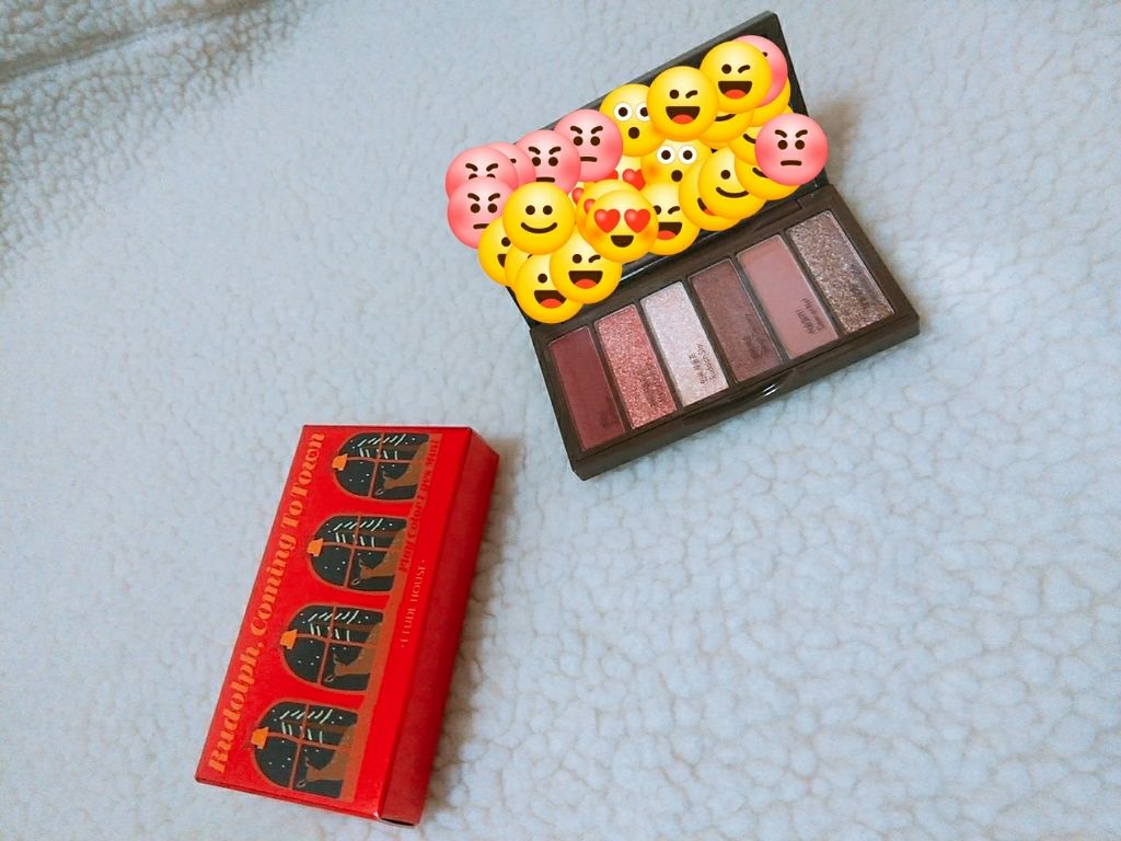 ルドルフ プレイカラー アイシャドウミニ トナカイ/ETUDE/アイシャドウパレットを使ったクチコミ（2枚目）