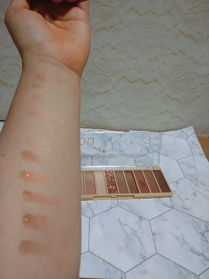 アイシャドウパレット/coou/アイシャドウパレットを使ったクチコミ(2枚目)