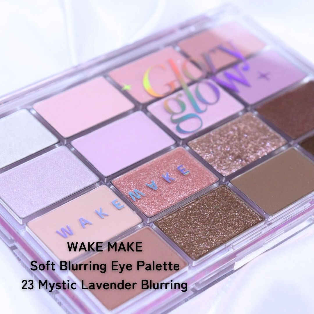 ソフトブラーリングアイパレット/wakemake/アイシャドウパレットを使ったクチコミ（2枚目）
