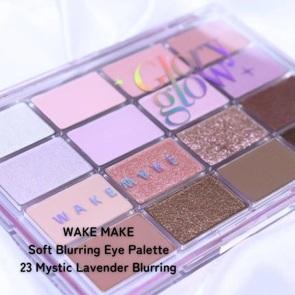 ソフトブラーリングアイパレット/wakemake/アイシャドウパレットを使ったクチコミ(2枚目)
