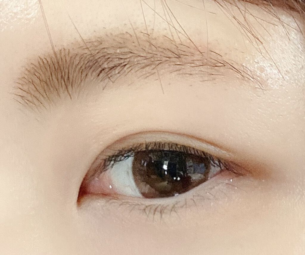 ブロウインク ジェルティント 01 ライトブラウン/MAYBELLINE NEW YORK/眉ティントを使ったクチコミ（3枚目）