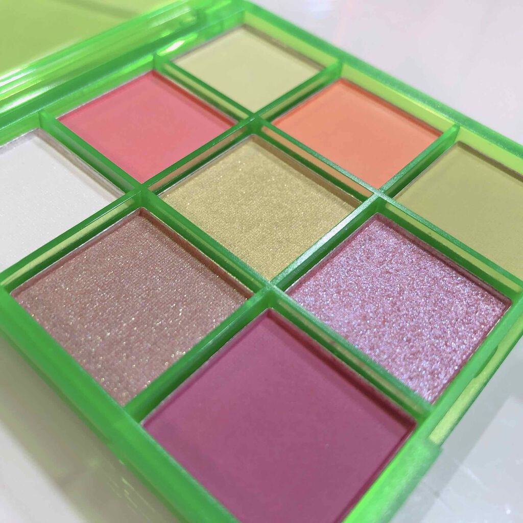 UR GLAM　BLOOMING EYE COLOR PALETTE/U R GLAM/アイシャドウパレットを使ったクチコミ（3枚目）