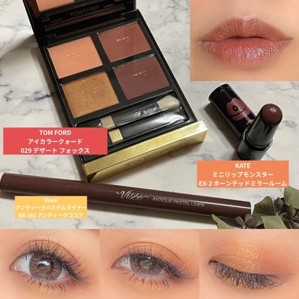 アンティークパステル ライナー/Visée/リキッドアイライナーを使ったクチコミ(1枚目)