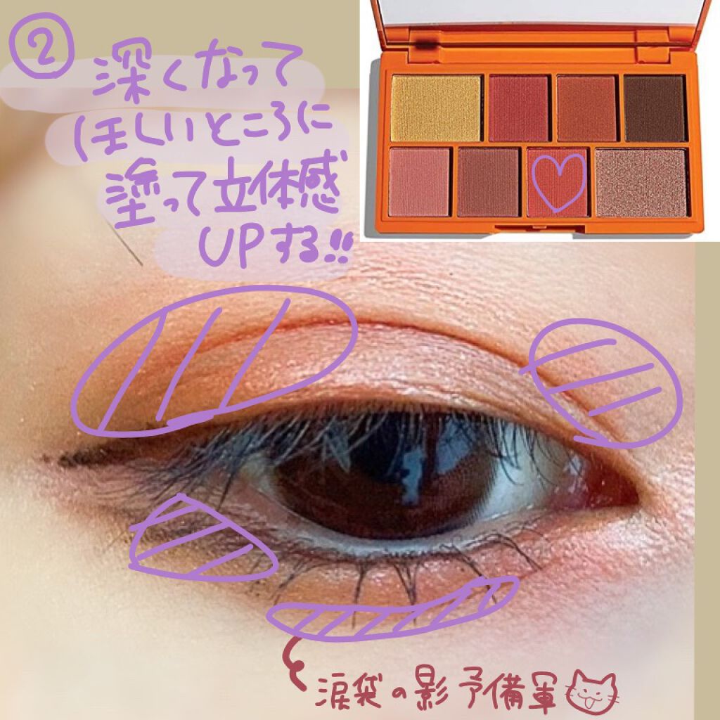 ミニチョコレートアイシャドウパレット/MAKEUP REVOLUTION/アイシャドウパレットを使ったクチコミ(3枚目)
