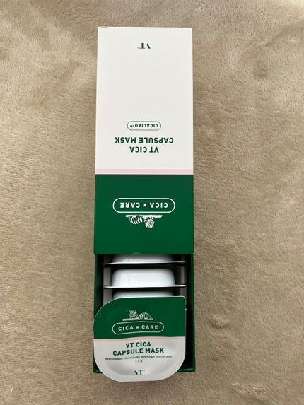 CICA カプセルマスク/VT/洗い流すパック・マスクを使ったクチコミ(4枚目)