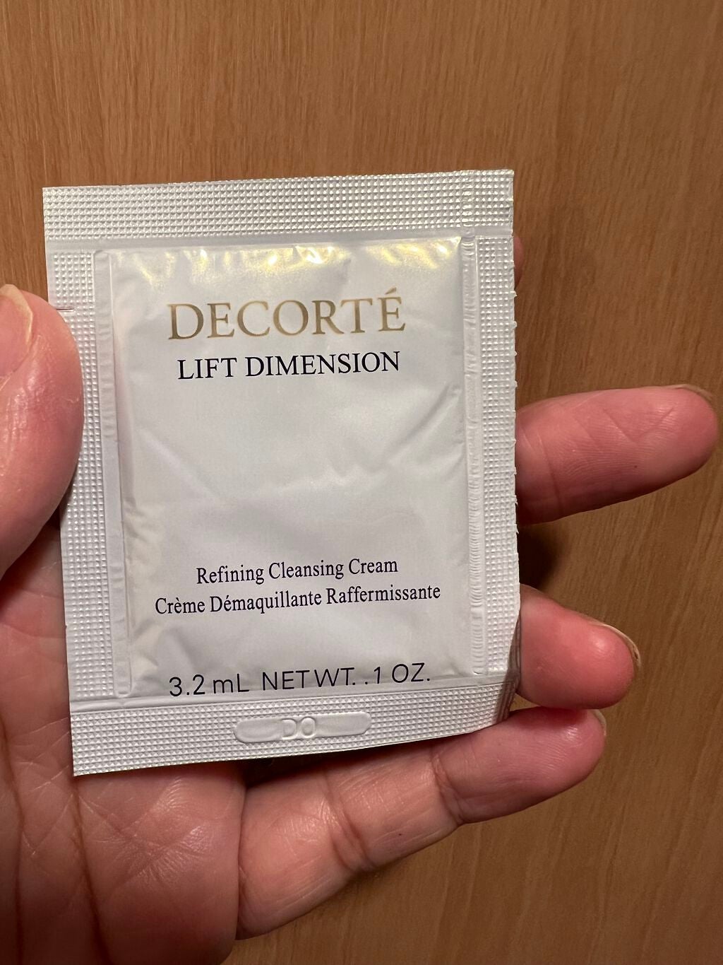 リフトディメンション リファイニング クレンジングクリーム/DECORTÉ/クレンジングクリームを使ったクチコミ(3枚目)