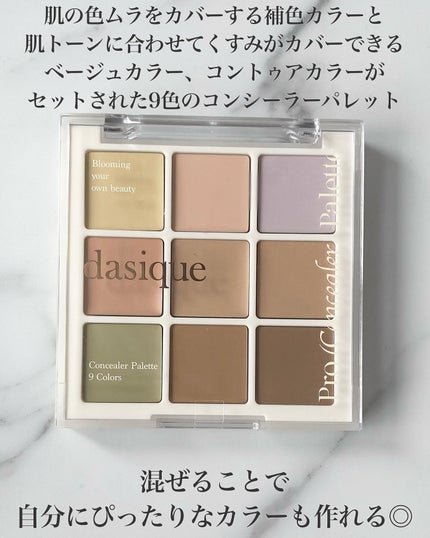 プロコンシーラーパレット/dasique/パレットコンシーラーを使ったクチコミ(2枚目)