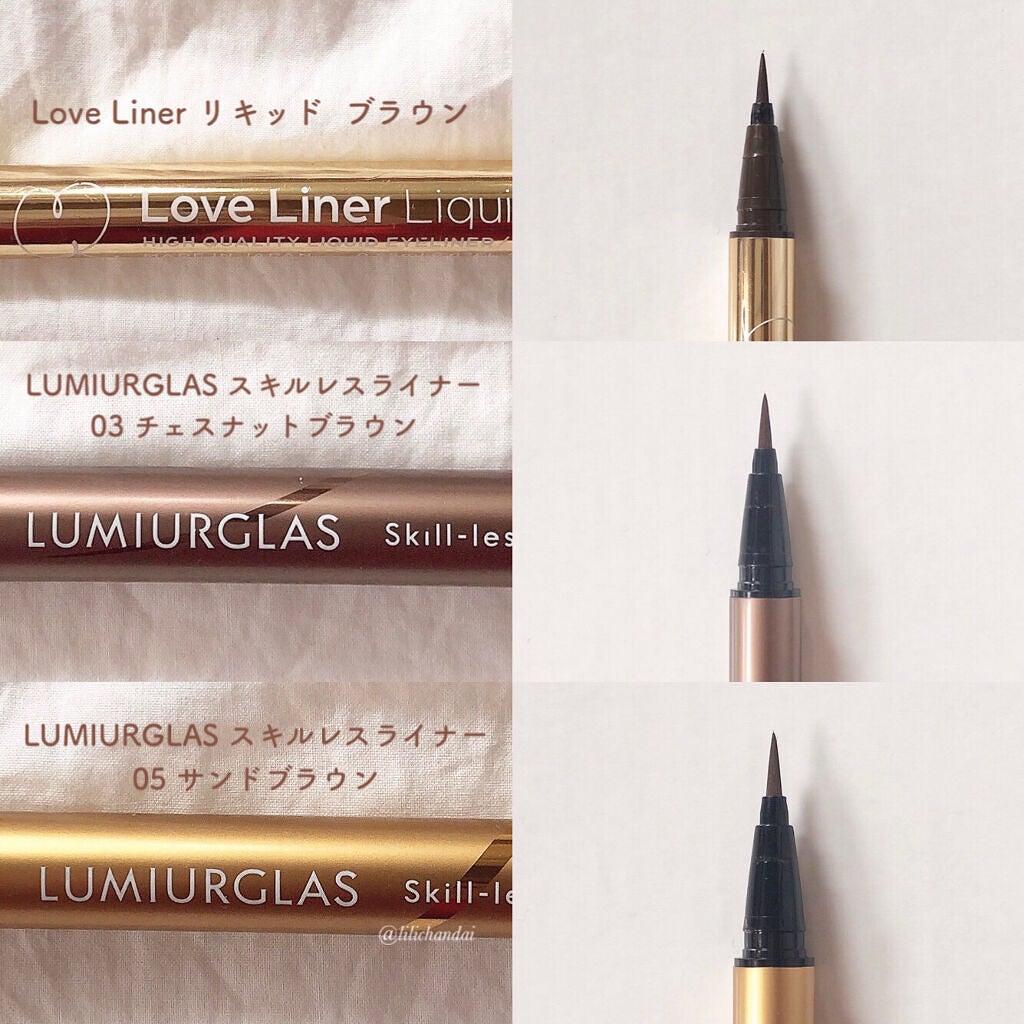 ラブ・ライナー リキッドアイライナーR3/ラブ・ライナー/リキッドアイライナーを使ったクチコミ(6枚目)