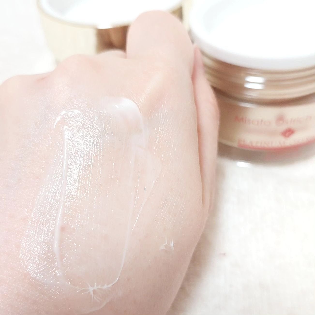 プラチナ&オーストリッチクリーム/美里オーストリッチファーム/フェイスクリームを使ったクチコミ(7枚目)