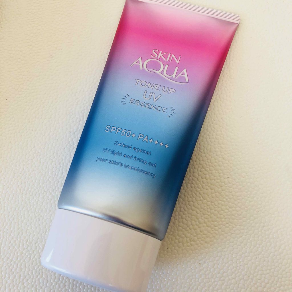 スキンアクア トーンアップUVエッセンス/スキンアクア/日焼け止めクリームを使ったクチコミ(1枚目)