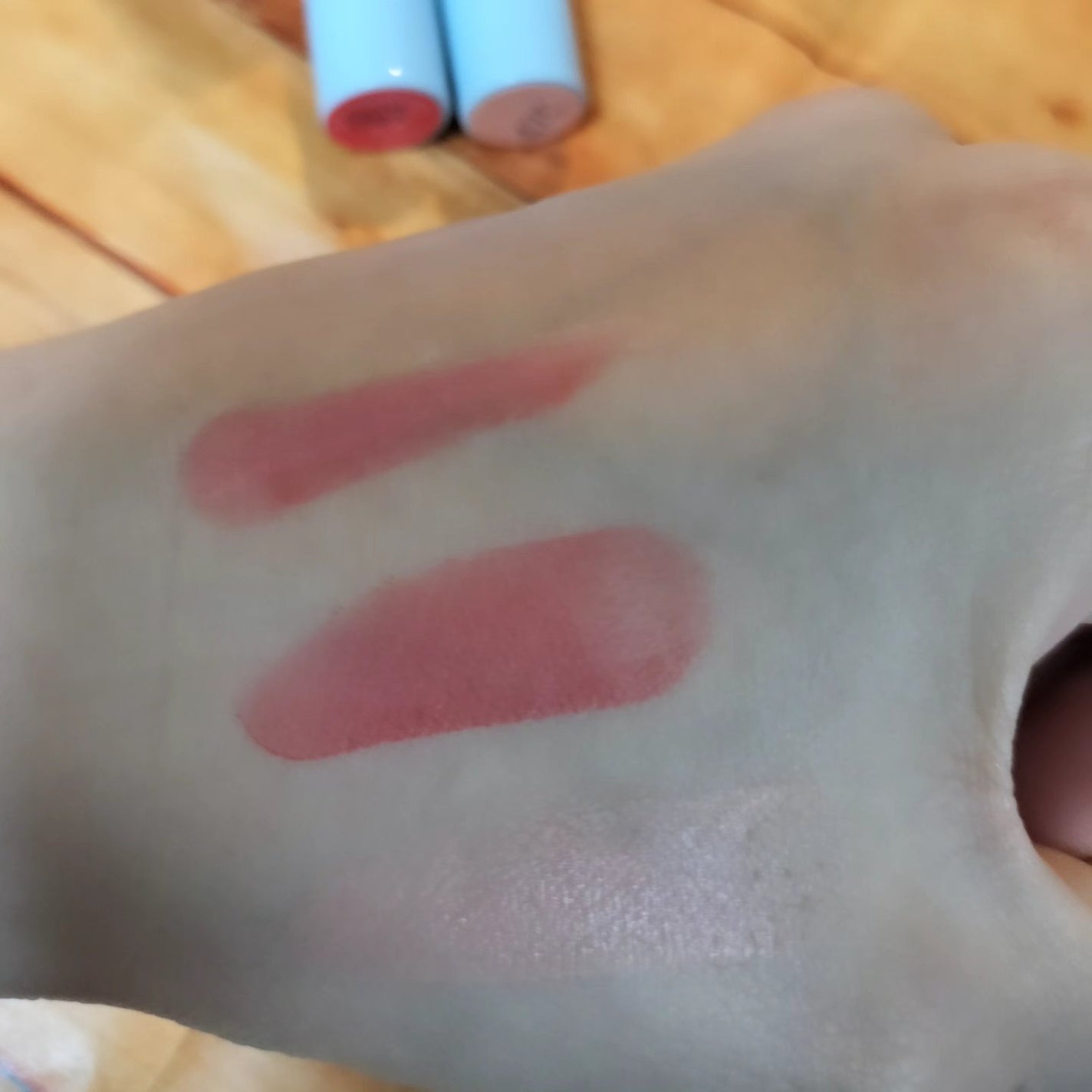 フーミー リリュタンスティック/WHOMEE/ジェル・クリームチークを使ったクチコミ(1枚目)