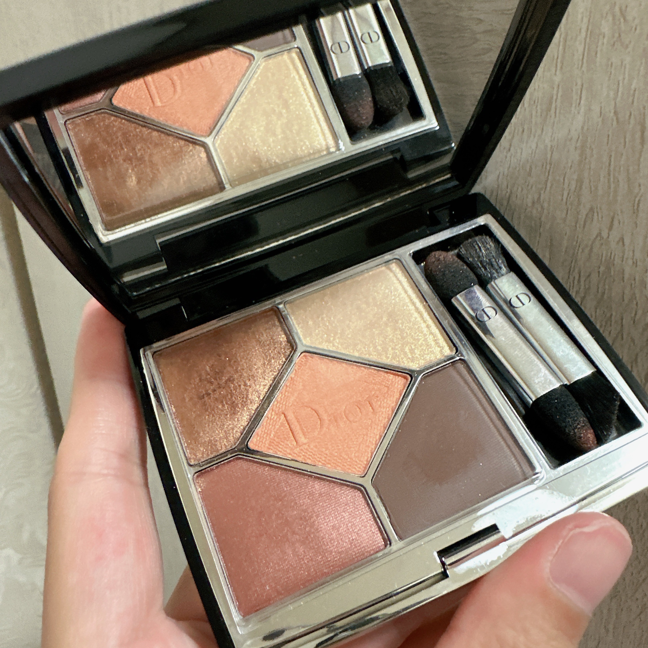 【旧】サンク クルール クチュール 439 コッパー/Dior/アイシャドウパレットを使ったクチコミ（1枚目）