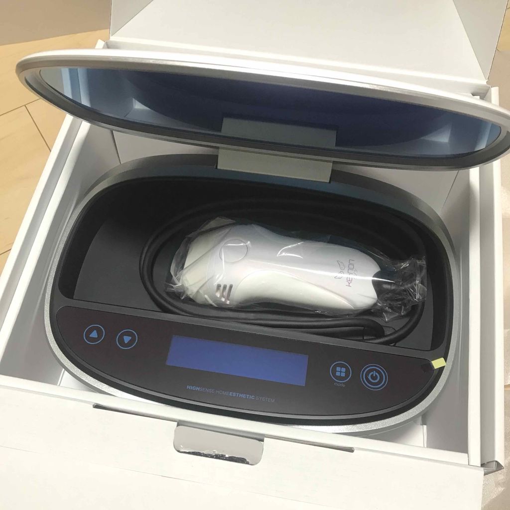 光美容器KE-NON(ケノン)/エムテック/家庭用脱毛器を使ったクチコミ(2枚目)