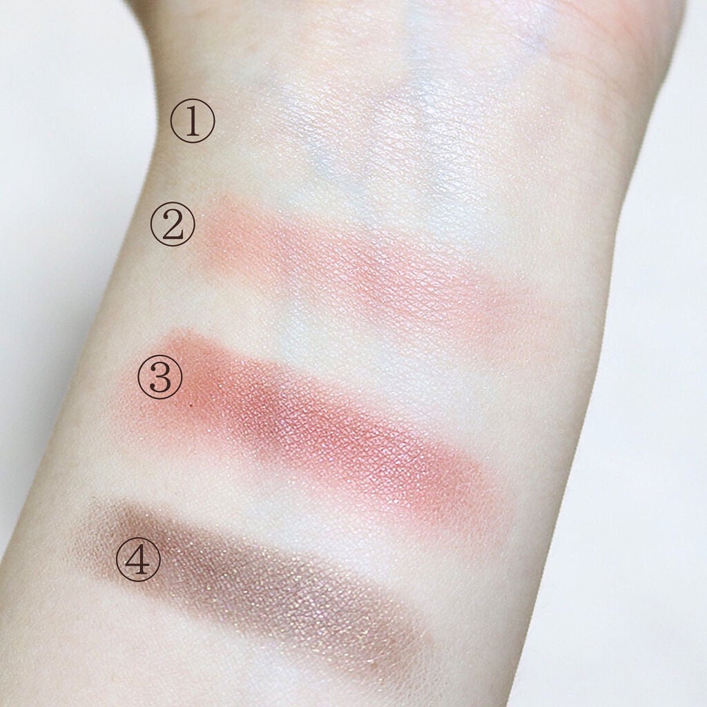 グロッシーリッチ アイズ N/Visée/アイシャドウパレットを使ったクチコミ(3枚目)