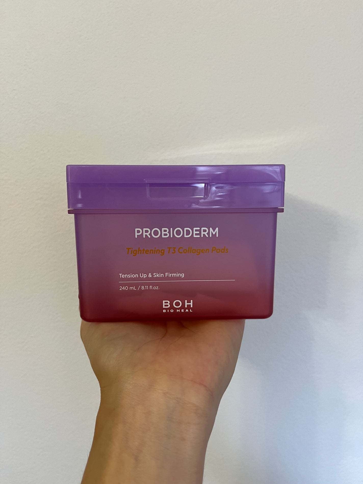 プロバイオダームタイトニングT3コラーゲンパッド/BIOHEAL BOH/トナーパッドを使ったクチコミ(1枚目)