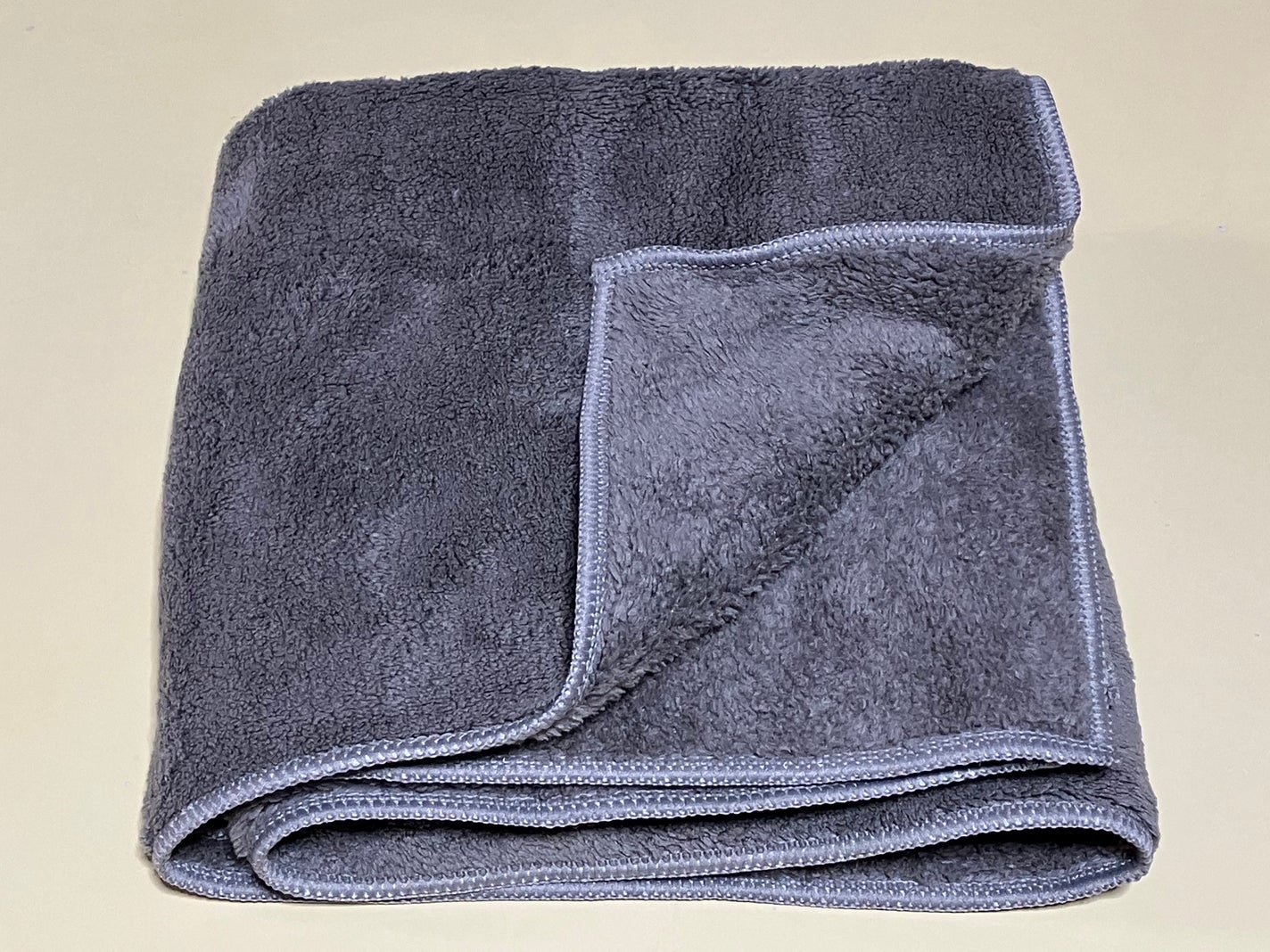 ヘアドライマイクロファイバータオル/ハホニコハッピーライフ/ヘアケアグッズを使ったクチコミ(3枚目)