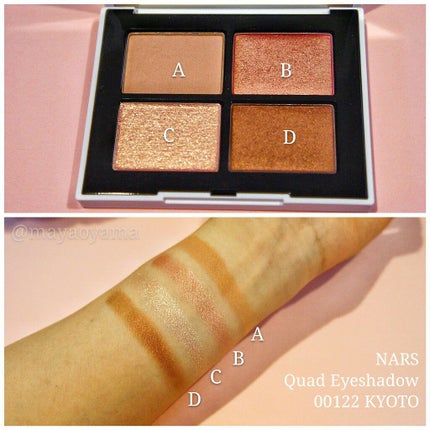 クワッドアイシャドー/NARS/アイシャドウパレットを使ったクチコミ(2枚目)