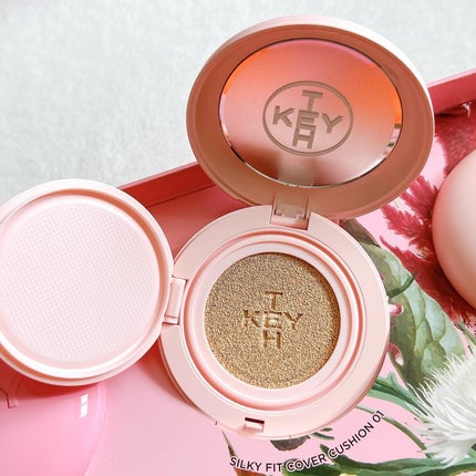 カリフォルニアフェザーライククッション/KEYTH/クッションファンデーションを使ったクチコミ(9枚目)