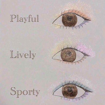 ザ ライティングカラーアイズ/LUNASOL/アイシャドウパレットを使ったクチコミ(3枚目)