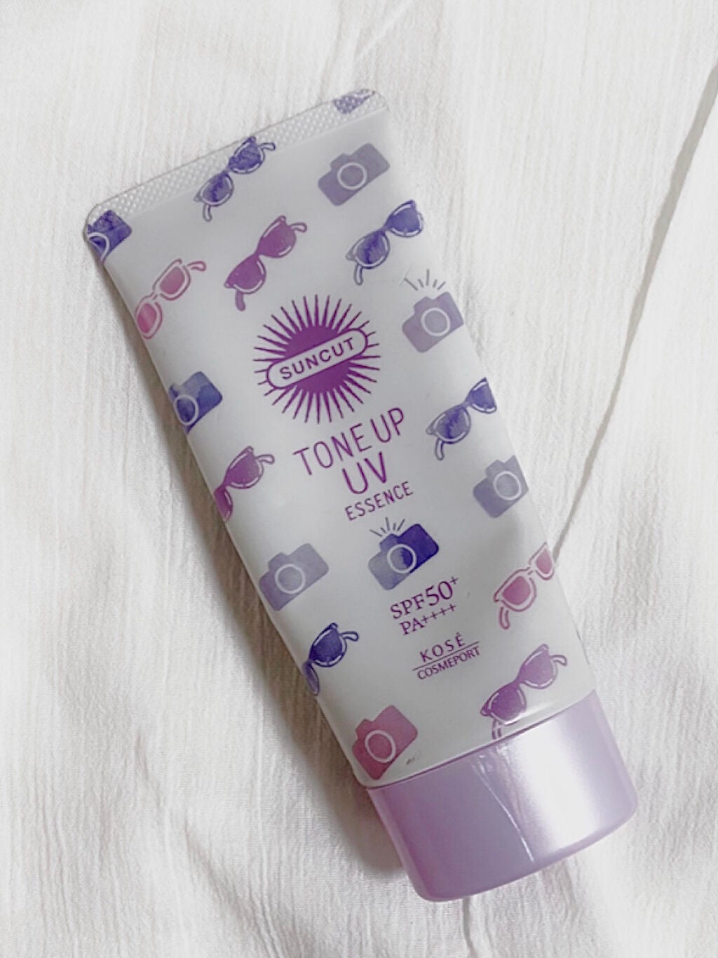 トーンアップUV エッセンス/サンカット®/日焼け止めローションを使ったクチコミ(1枚目)
