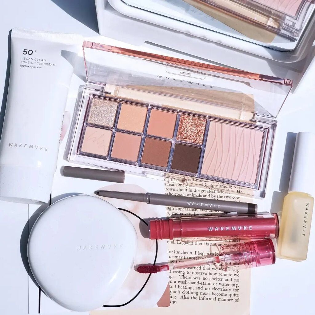 ミックスブラーリングアイパレット/wakemake/マルチパレットを使ったクチコミ(2枚目)