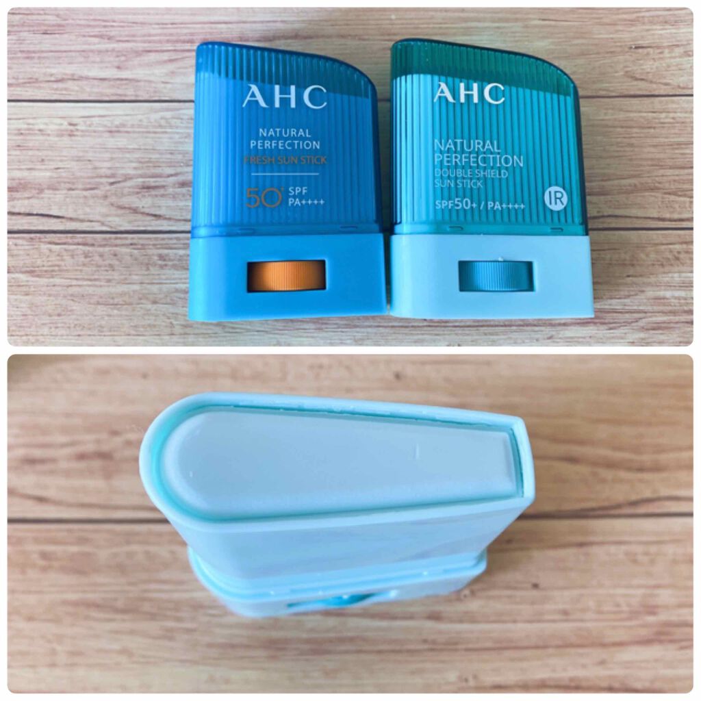 ナチュラル パーフェクション ダブル シールド サンスティック/AHC/日焼け止めスティックを使ったクチコミ（2枚目）