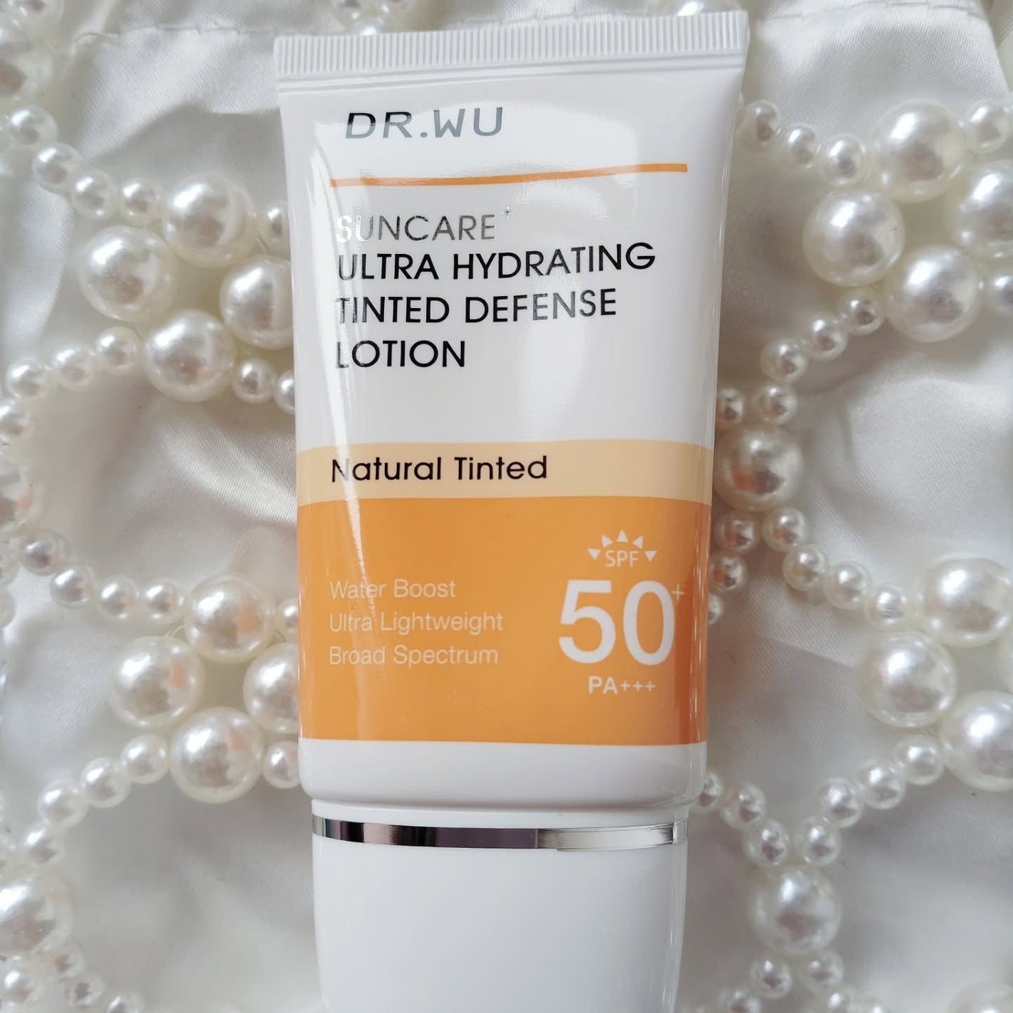 サンスクリーン+モイスト(色付き)<日焼け止め>/DR.WU/日焼け止めローションを使ったクチコミ(1枚目)