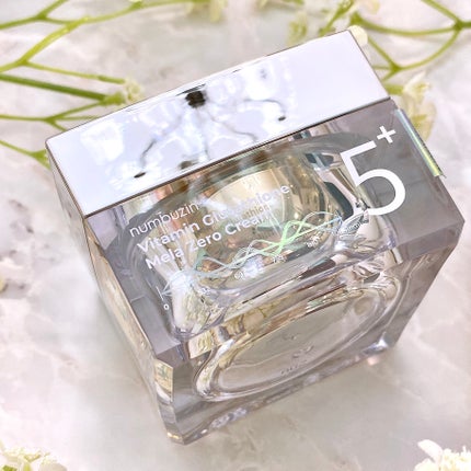 5番 白玉グルタチオンCメラゼロクリーム/numbuzin/フェイスクリームを使ったクチコミ(2枚目)