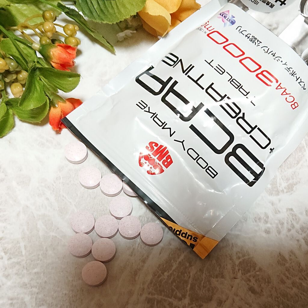 BCAA+CREATINE TABLET/ISDG 医食同源ドットコム/ボディサプリメントを使ったクチコミ（3枚目）