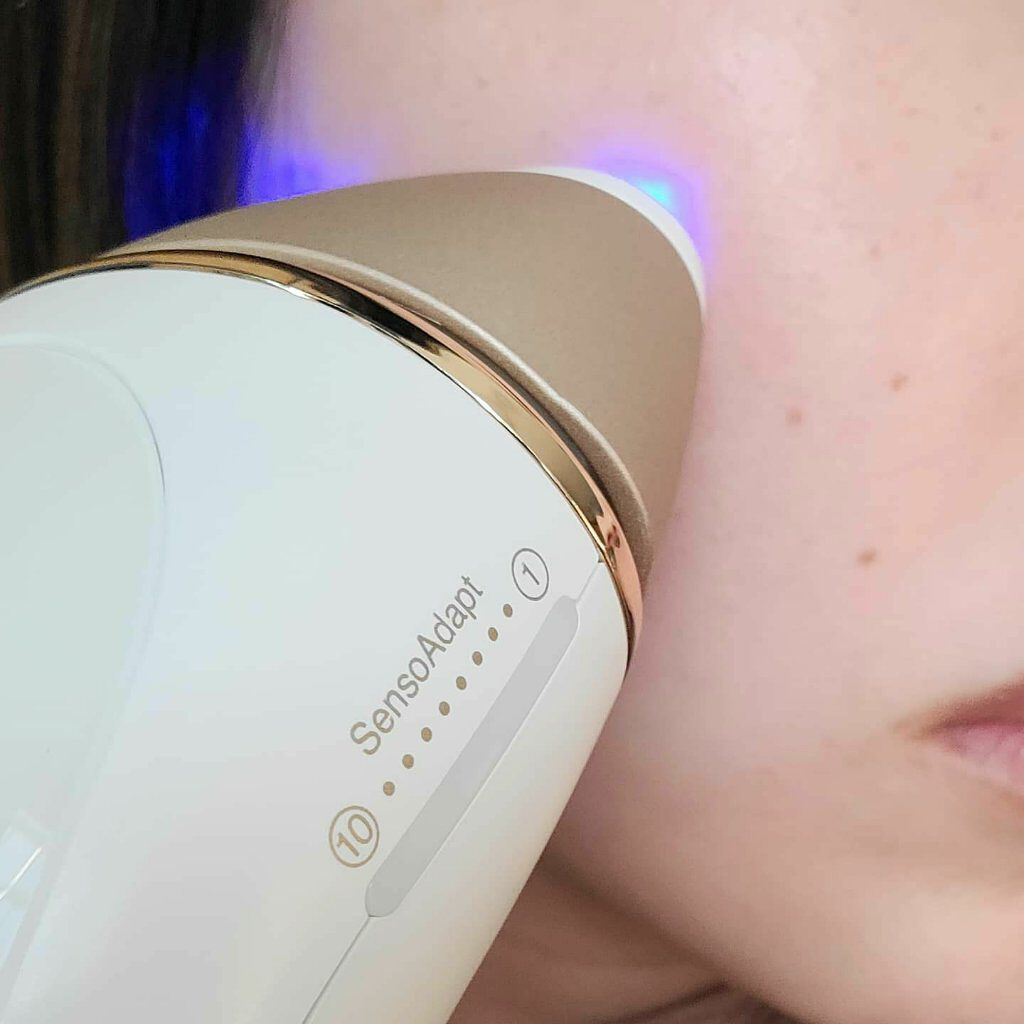 ブラウンシルクエキスパート （光美容器）/ブラウン/家庭用脱毛器を使ったクチコミ（2枚目）