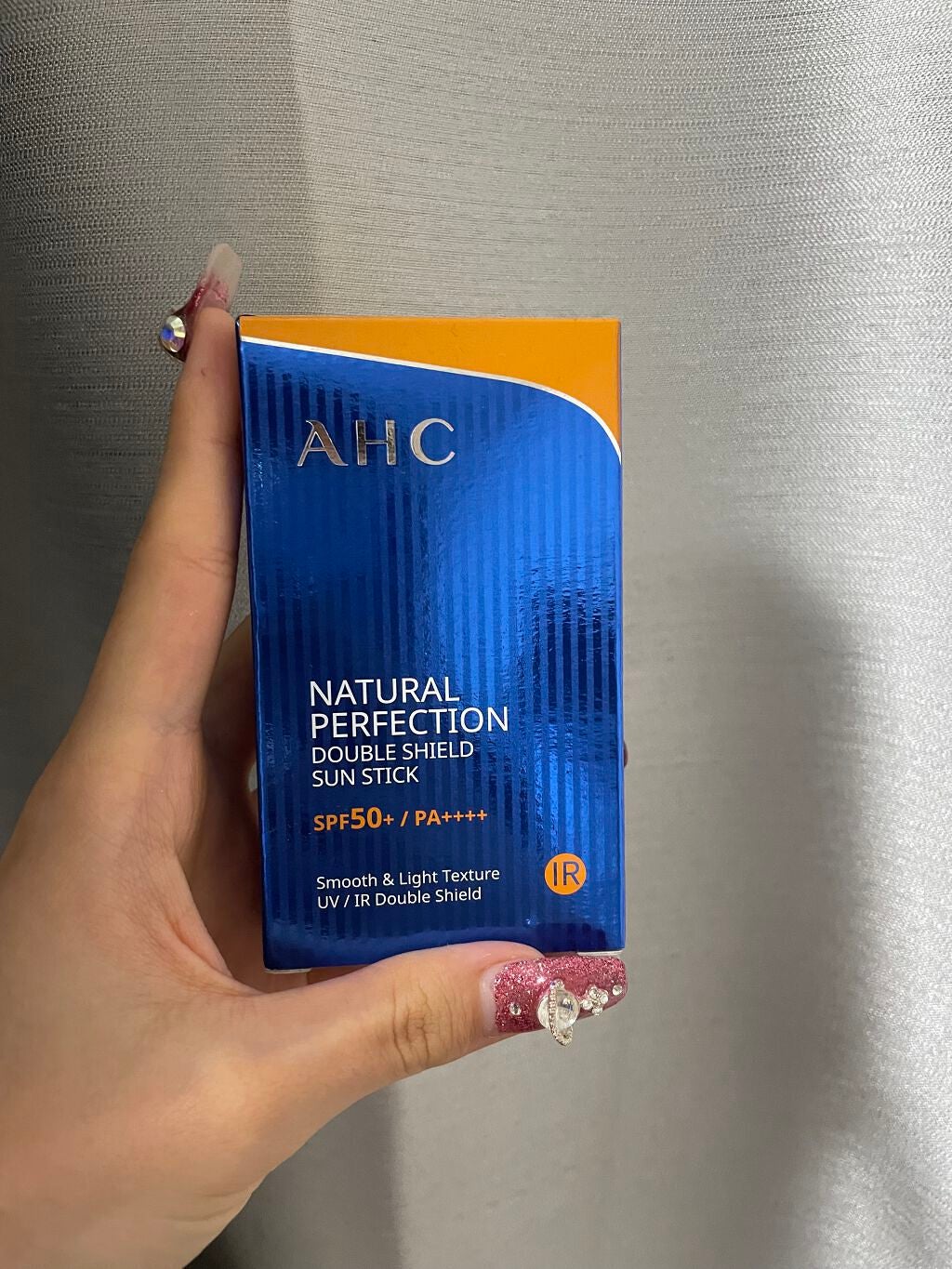 ナチュラル パーフェクション ダブル シールド サンスティック/AHC/日焼け止めスティックを使ったクチコミ(1枚目)