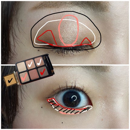 ブラウンメイクセット  LIPSフェスタ Autumn 2022/LIPS/メイクアップキットを使ったクチコミ(2枚目)