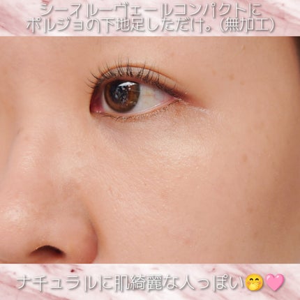 シースルー ヴェール コンパクト/PAUL & JOE BEAUTE/ファンデーションを使ったクチコミ(6枚目)