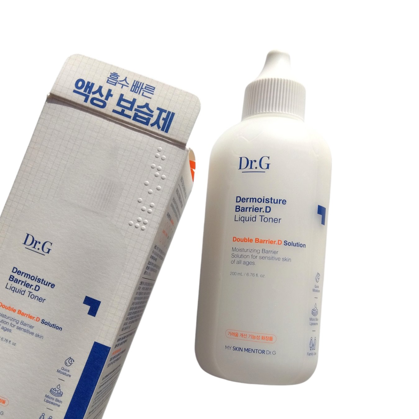 ザモイスチャーバリアDリキッドトナー/Dr.G/化粧水を使ったクチコミ（1枚目）