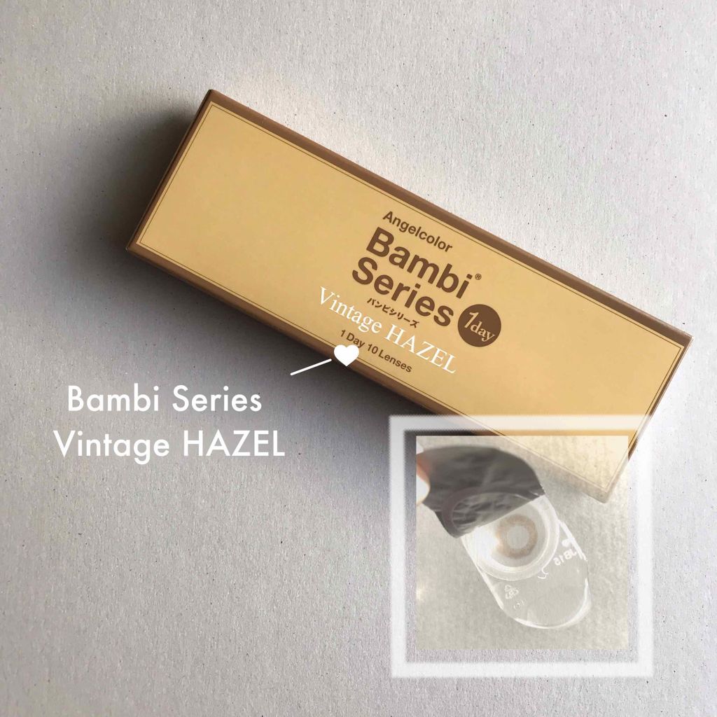 Angelcolor Bambi Series Vintage 1day/AngelColor/ワンデー(1DAY)カラコンを使ったクチコミ(2枚目)