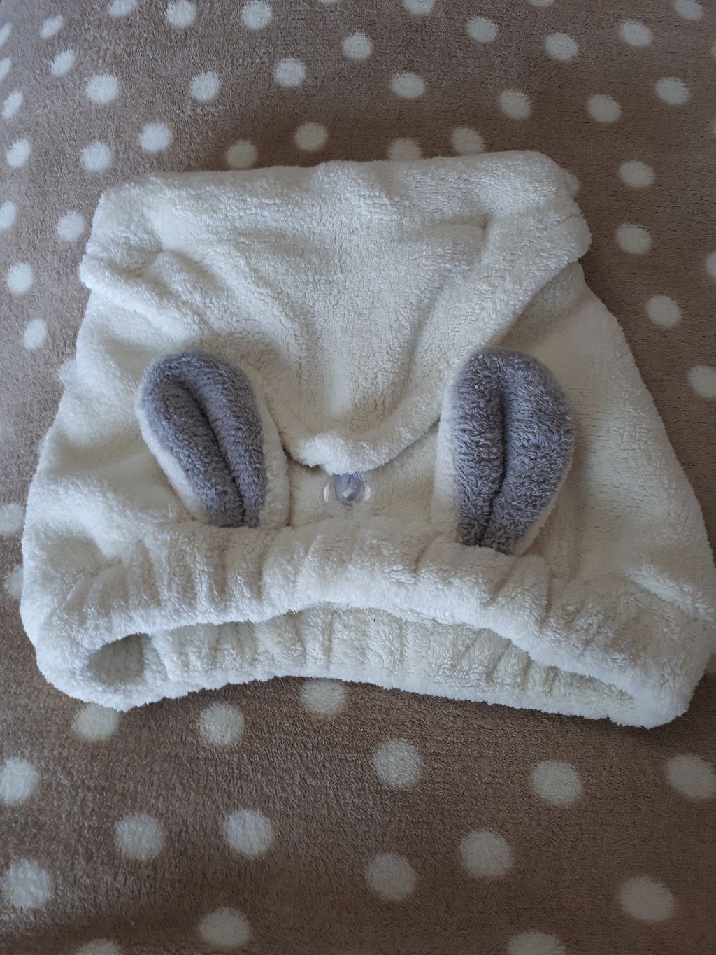 ヘアタオルウサミミ/しまむら/ヘアアクセサリーを使ったクチコミ（1枚目）