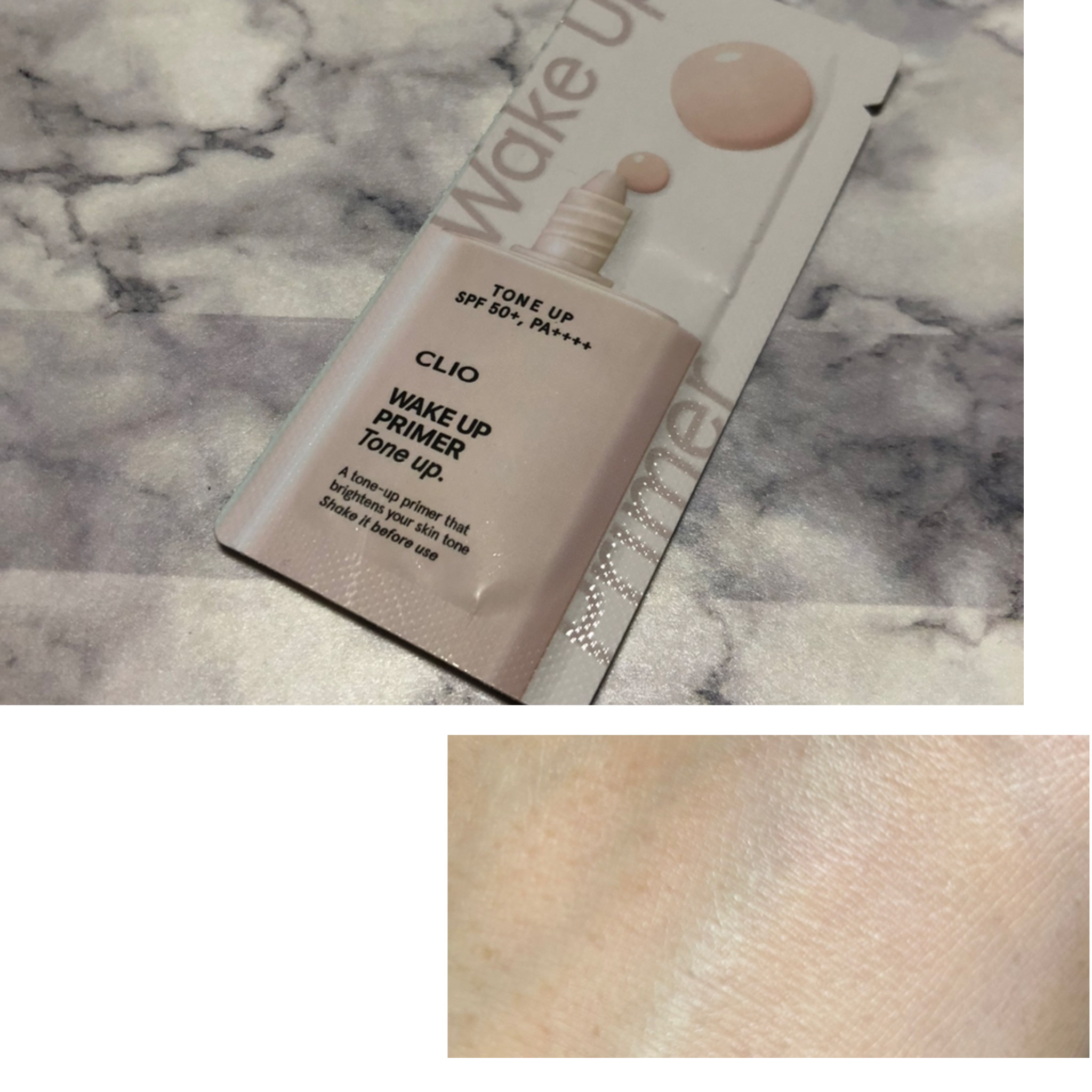 ウェイク アップ プライマー トーンアップ/CLIO/化粧下地を使ったクチコミ（2枚目）