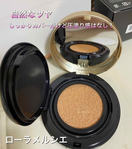 フローレス ルミエール ラディアンス パーフェクティング クッション/ローラ メルシエ/クッションファンデーションを使ったクチコミ(2枚目)