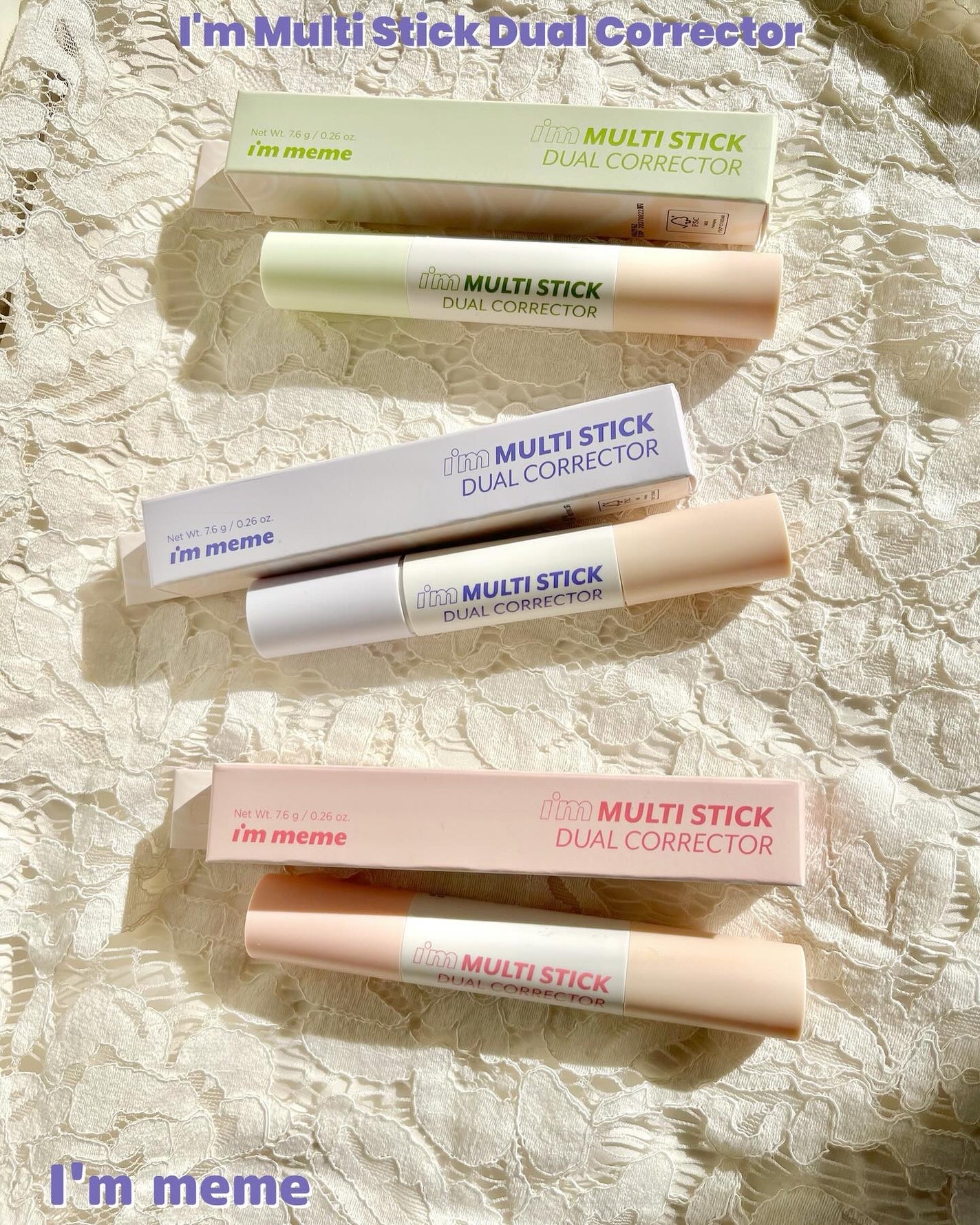 アイムマルチスティックデュアルコレクター/i’m meme/スティックコンシーラーを使ったクチコミ(1枚目)
