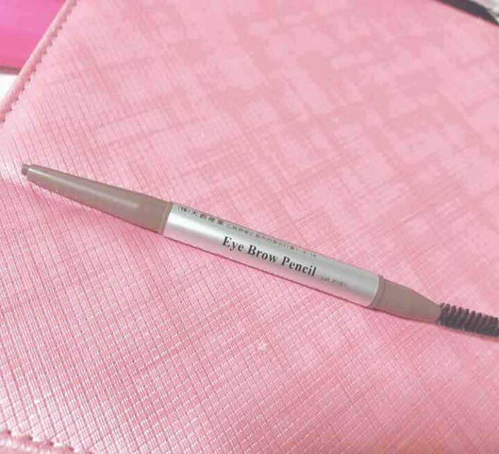 だ円芯 アルミ アイブローペンシル/DAISO/アイブロウペンシルを使ったクチコミ(2枚目)