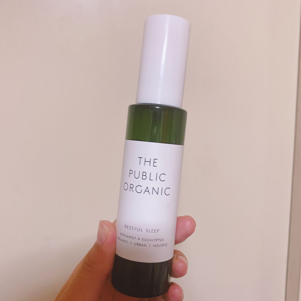 ホリスティック精油ピローミスト レストフルスリープ/THE PUBLIC ORGANIC/ファブリックミストを使ったクチコミ（1枚目）