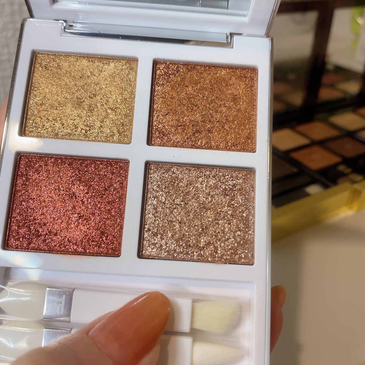 アイ カラー クォード/TOM FORD BEAUTY/アイシャドウパレットを使ったクチコミ(2枚目)