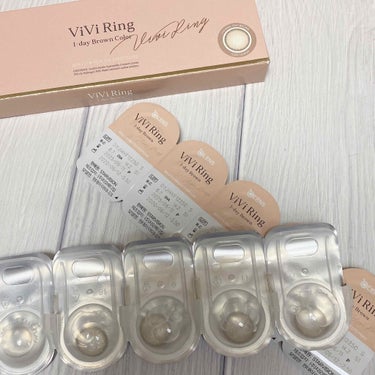 ViVi Ring 1day/OLENS/ワンデー（１DAY）カラコンを使ったクチコミ（3枚目）