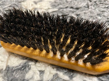 濃密天然毛のボリュームケアブラシ/マペペ/ヘアブラシを使ったクチコミ（2枚目）