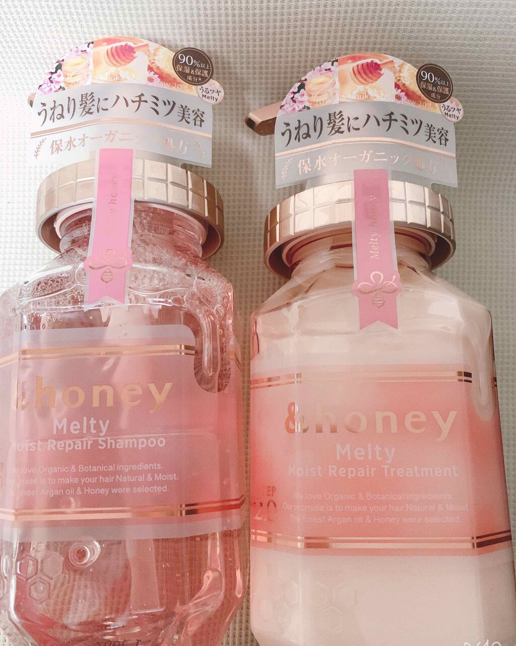 &honey Melty モイストリペア シャンプー1.0/モイストリペア ヘアトリートメント2.0/&honey/市販シャンプーを使ったクチコミ(2枚目)
