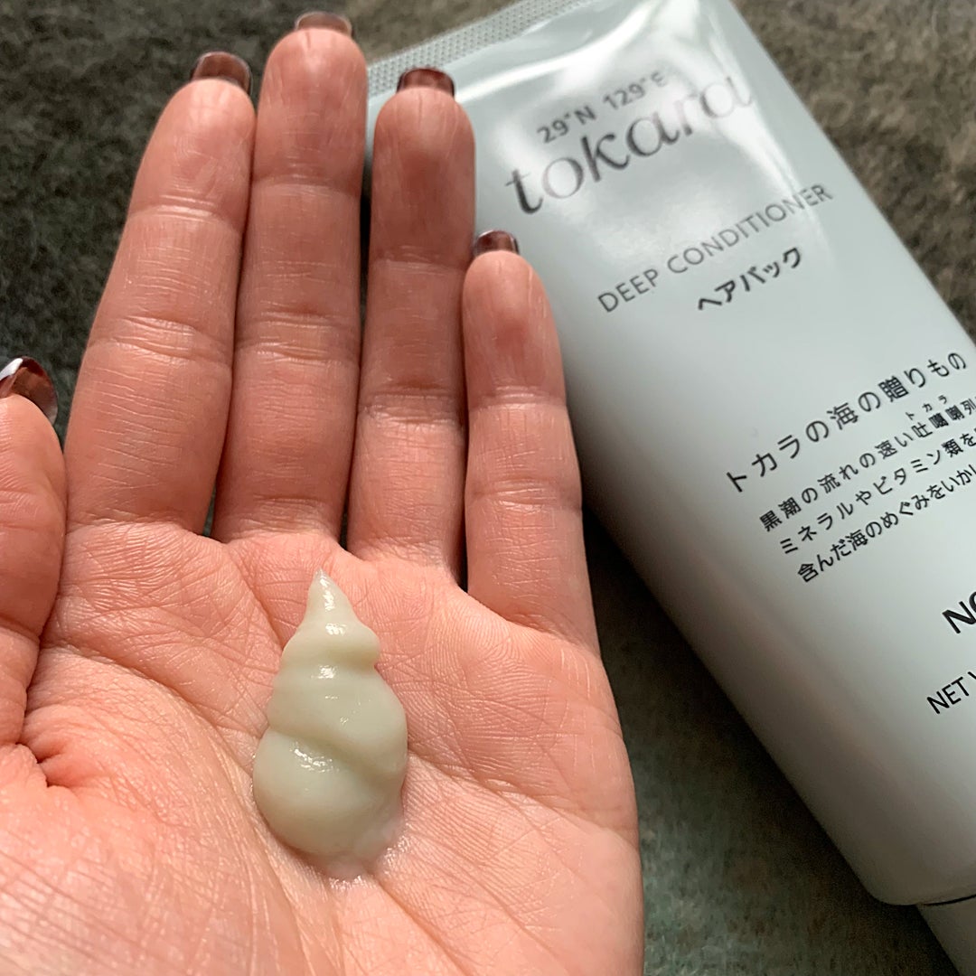 トカラの海のヘアパック/ノエビア/ヘアマスク・ヘアパックを使ったクチコミ(5枚目)
